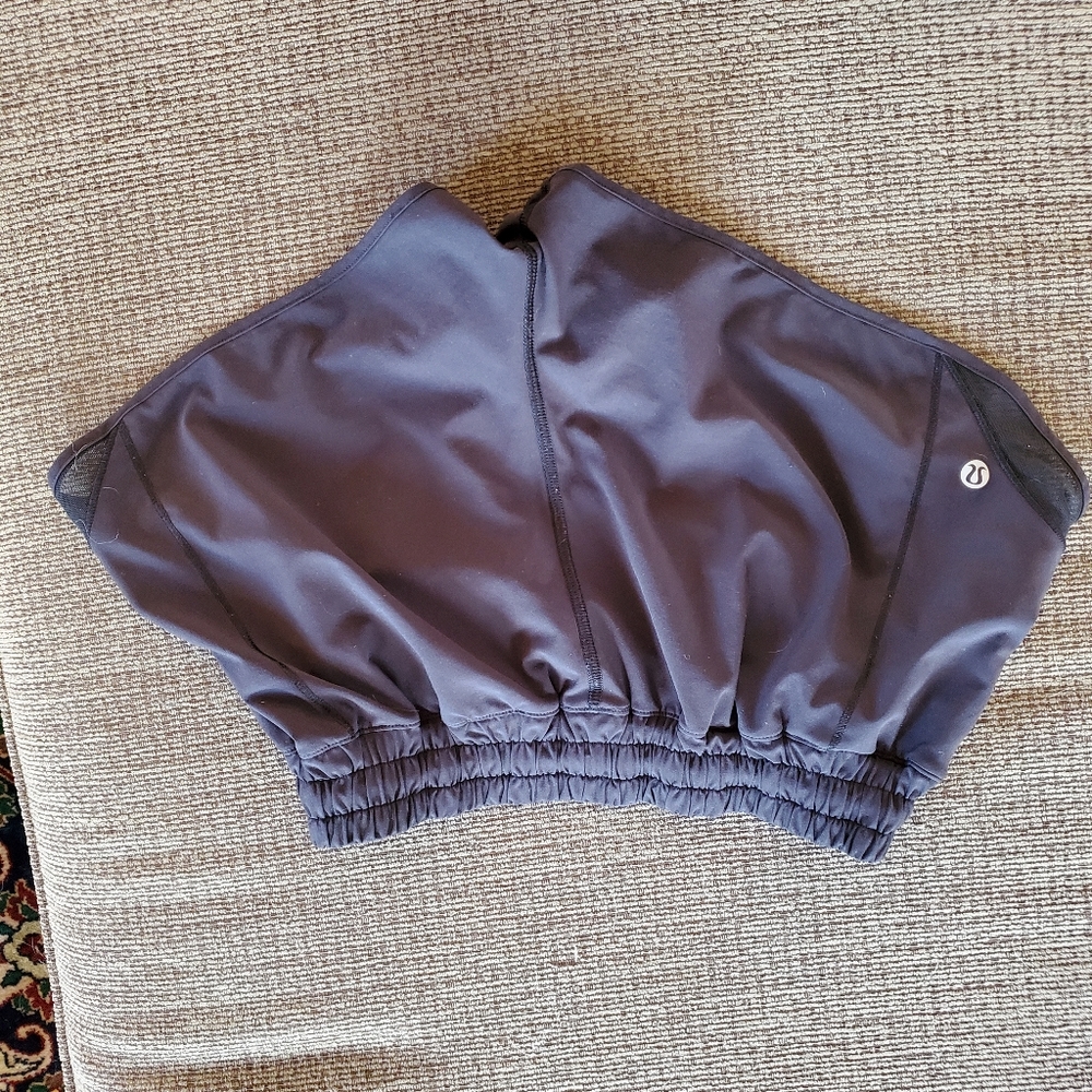 Black lululemon shorts